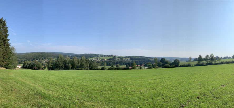  Ausblick von Failsbach Richtung Georgenberg und Neukirchen zu St. Chr. 